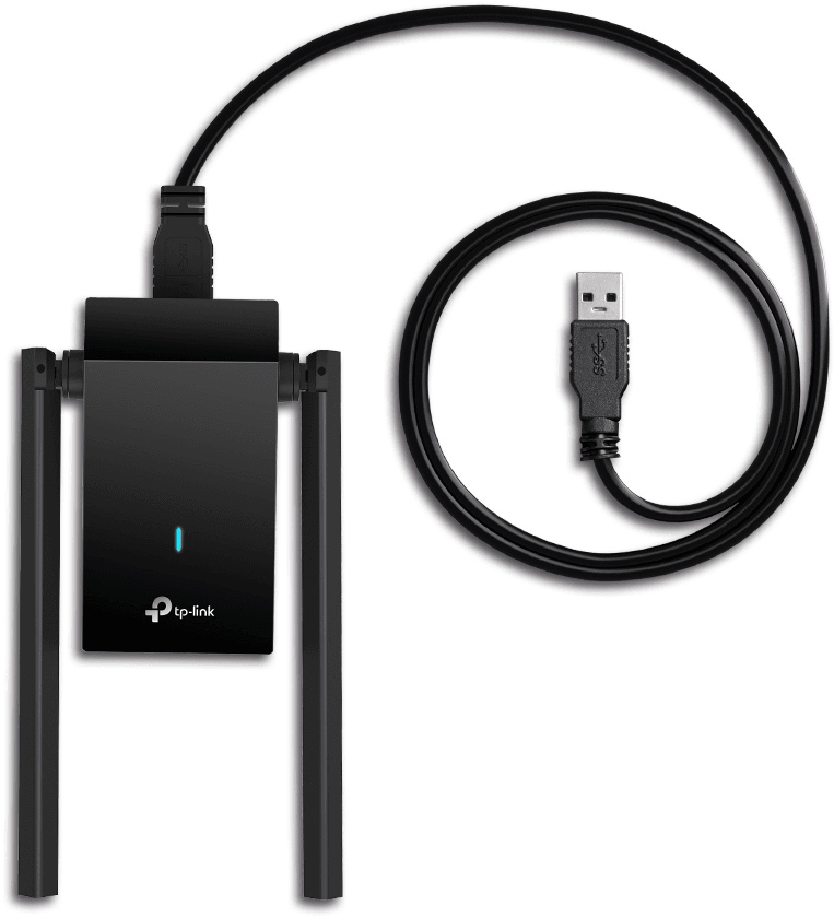 Adaptateur USB WiFi 6 TP-Link AX1800 bi-bande antenne gain élevé (ARCHERTX20UPLUS) — image 3
