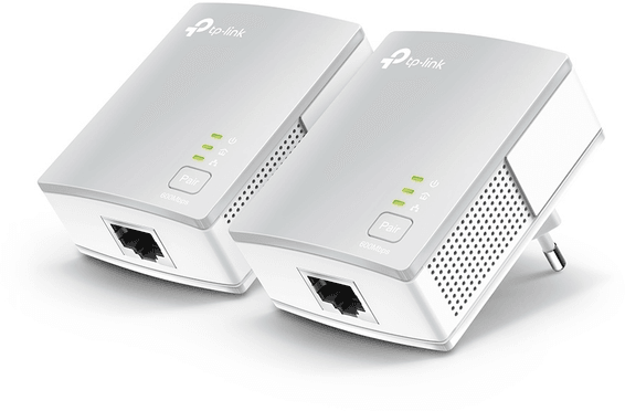 Pack de 2 CPL TP-Link AV600 Nano, 1 port Ethernet 100 Mbps (TL-PA4010KIT)