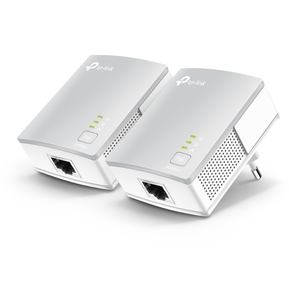 TP-Link AV600 Nano Powerline Adapter 2-Pack, 1 Ethernet Port 100 Mbps (TL-PA4010KIT)
