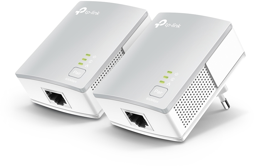 Pack de 2 CPL TP-Link AV600 Nano, 1 port Ethernet 100 Mbps (TL-PA4010KIT)  prix Maroc