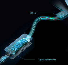 Adaptateur réseau TP-Link UE306 USB 3.0 vers Gigabit Ethernet — image 7