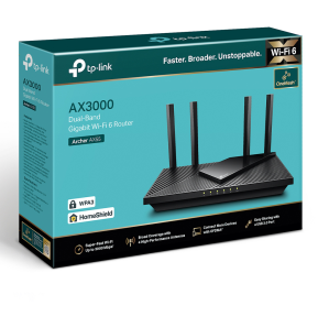 Routeur TP-Link Archer AX55 AX3000 Wi-Fi 6 (ARCHERAX55)