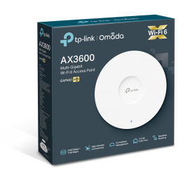Point d'accès WiFi 6 TP-Link AX3600 bi-bande Multi-Gigabit plafonnier (EAP660 HD)