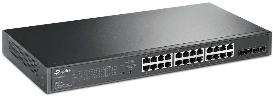 TP-Link TL-SG2428P JetStream 28-Port Gigabit Smart Switch with 24 PoE+ Ports — image 2