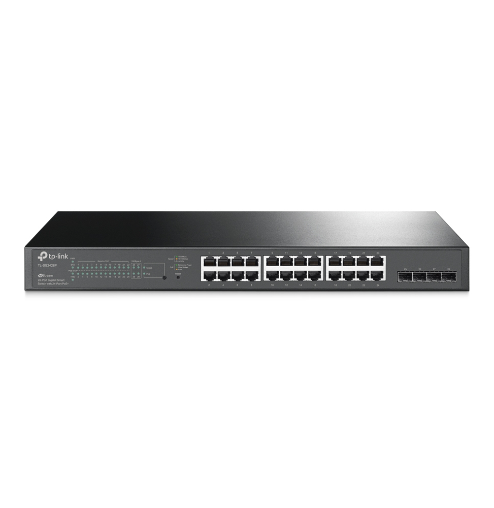 Switch Smart TP-Link TL-SG2428P JetStream 28 ports Gigabit avec 24 ports PoE+