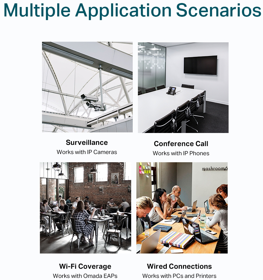 TP-Link TL-SG1218MP 16 Port Gigabit PoE Switch 16 | Ubuy - View #7