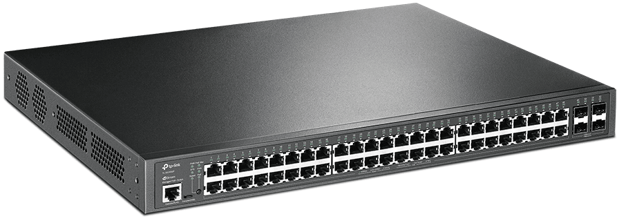 Switch managable TP-Link TL-SG3452P L2+ JetStream 52 ports Gigabit avec 48 ports PoE+ — image 2