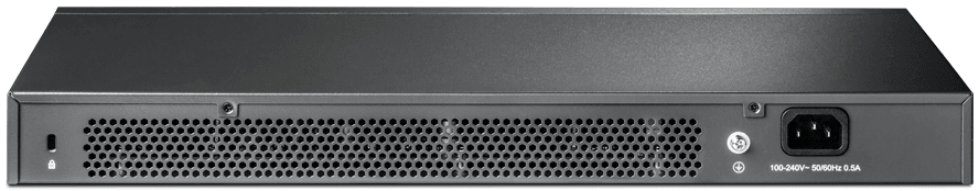 Switch administrable TP-Link TL-SG3428 JetStream 24 ports Gigabit L2 avec 4 emplacements SFP — image 3