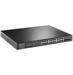 Switch administrable TP-Link TL-SG3428XMP JetStream 24 ports PoE+ Gigabit et 4 ports 10GE SFP+ L2+