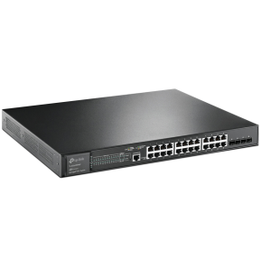 Switch administrable TP-Link TL-SG3428XMP JetStream 24 ports PoE+ Gigabit et 4 ports 10GE SFP+ L2+