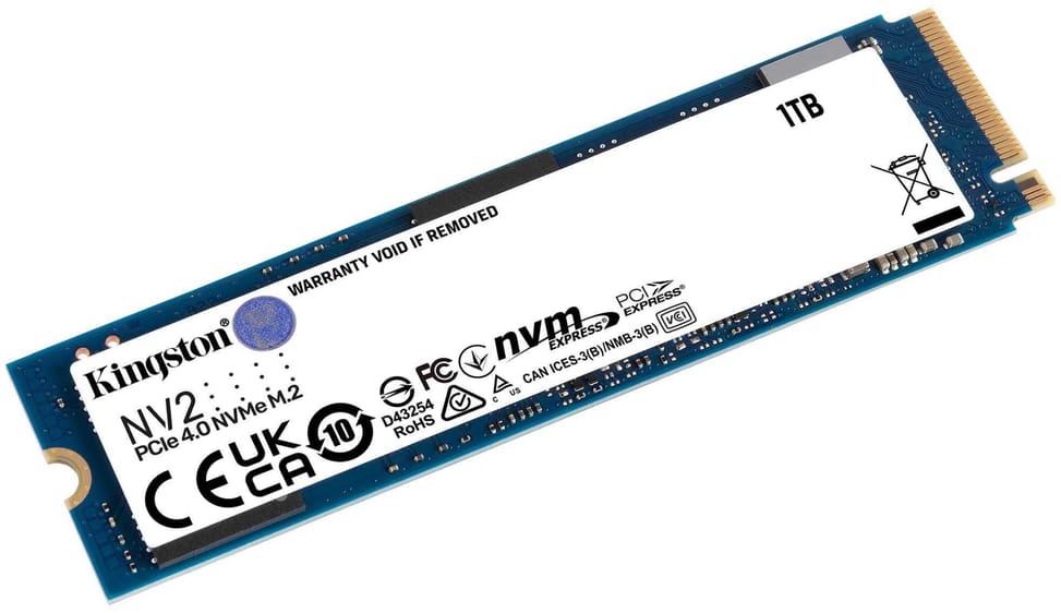 Kingston NV2 M.2 2280 PCIe Gen4 x4 NVMe 1 TB Internal SSD (SNV2S/1000G) — image 2
