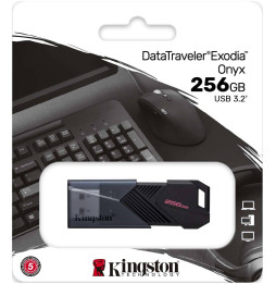 Clé USB Kingston DataTraveler Exodia Onyx USB Type-A 3.2 Gen1 - 256 Go (DTXON/256GB)