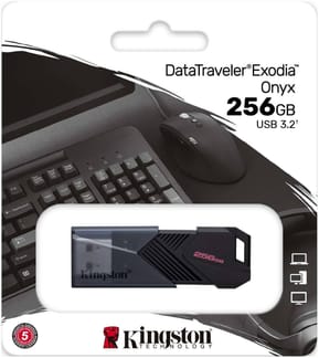 Clé USB Kingston DataTraveler Exodia Onyx USB Type-A 3.2 Gen1 - 256 Go (DTXON/256GB) — image 3