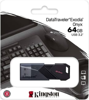 Clé USB Kingston DataTraveler Exodia Onyx USB Type-A 3.2 Gen1 - 64 Go (DTXON/64GB) — image 3