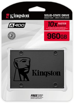 Disque Dur interne SSD Kingston A400 SATA 2.5" 960 Go (SA400S37/960G) — image 2