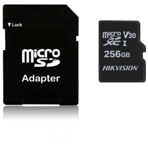 Carte mémoire micro Sd Hikvision 256GB CLASS 10 V30 (HS-TF-C1-256G)