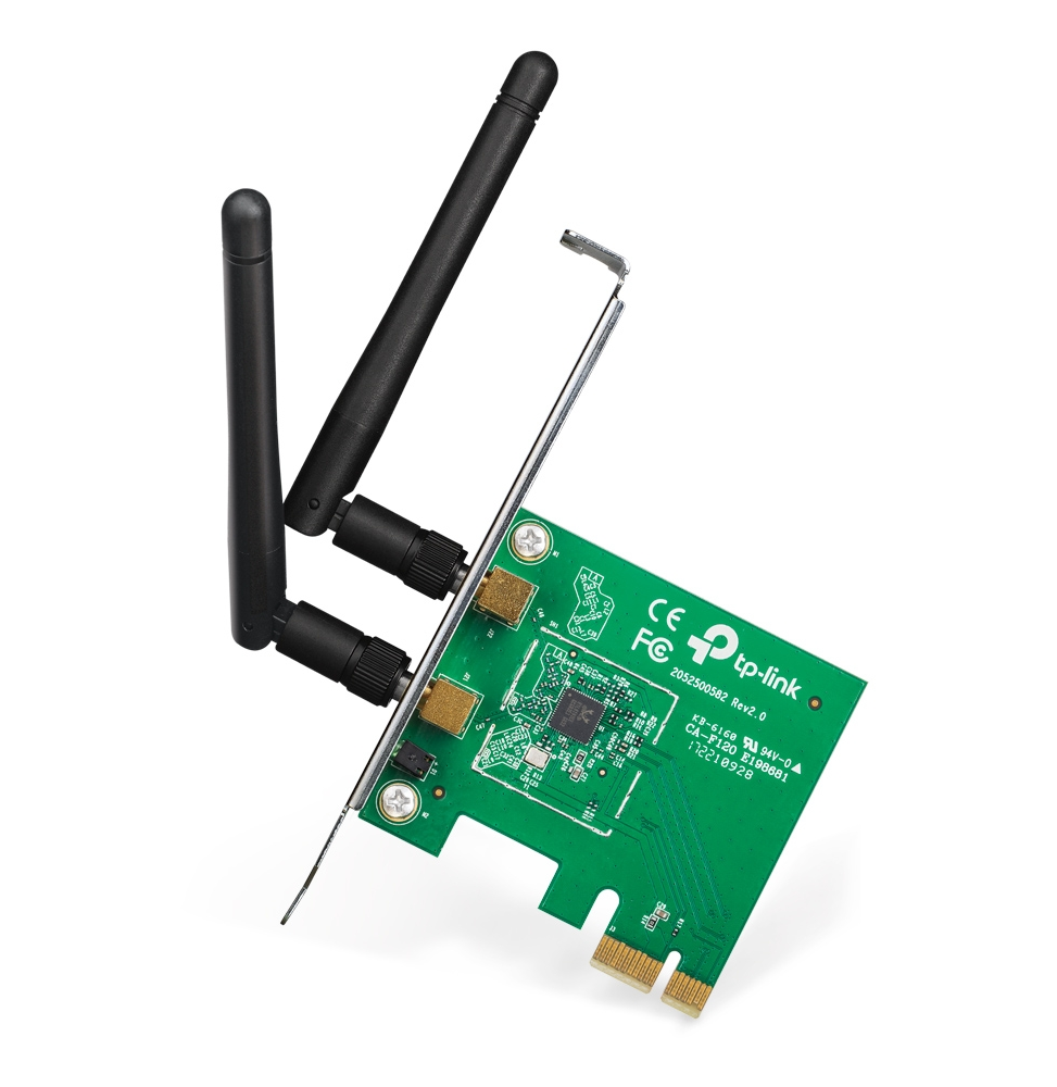 Adaptateur TP-Link TL-WN881ND PCI Express Wi-Fi N 300Mbps Avec équerre low profile