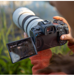 Appareil photo hybride Canon EOS R5 + objectif RF 24-105 mm F4L IS USM (4147C016AA)