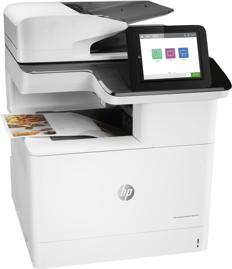 HP LaserJet Enterprise M776dn A3 Colour Laser Multifunction Printer (T3U55A) — image 2