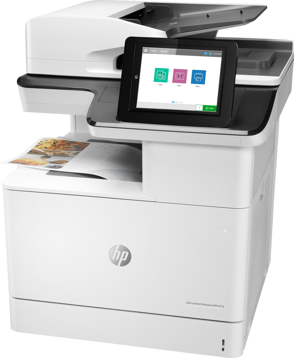 Imprimante Multifonction Laser Couleur A3 HP LaserJet Enterprise M776dn (T3U55A) — image 3