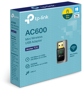 Adaptateur USB Wi-Fi TP-Link AC600 double bande (ARCHERT2U) — image 2
