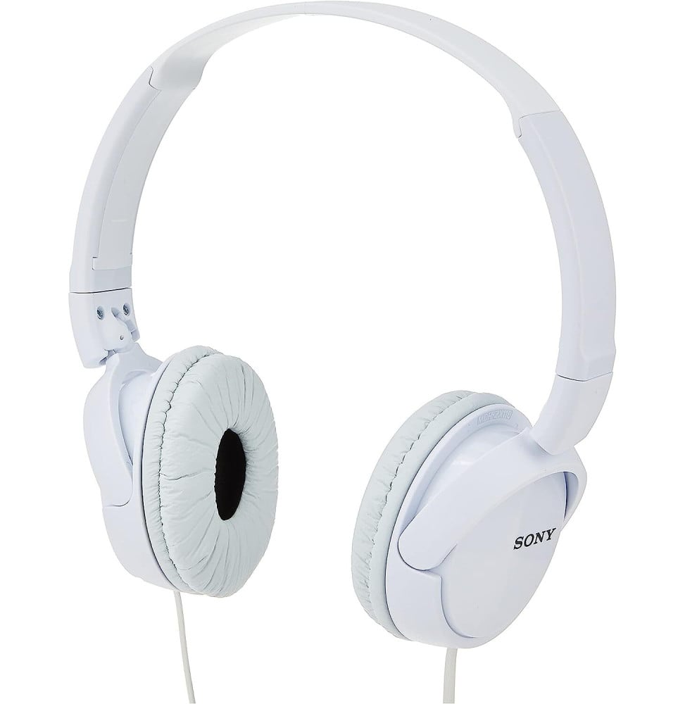 Casque Sony ZX110 - Jack 3,5 mm (MDR-ZX110/WCE)