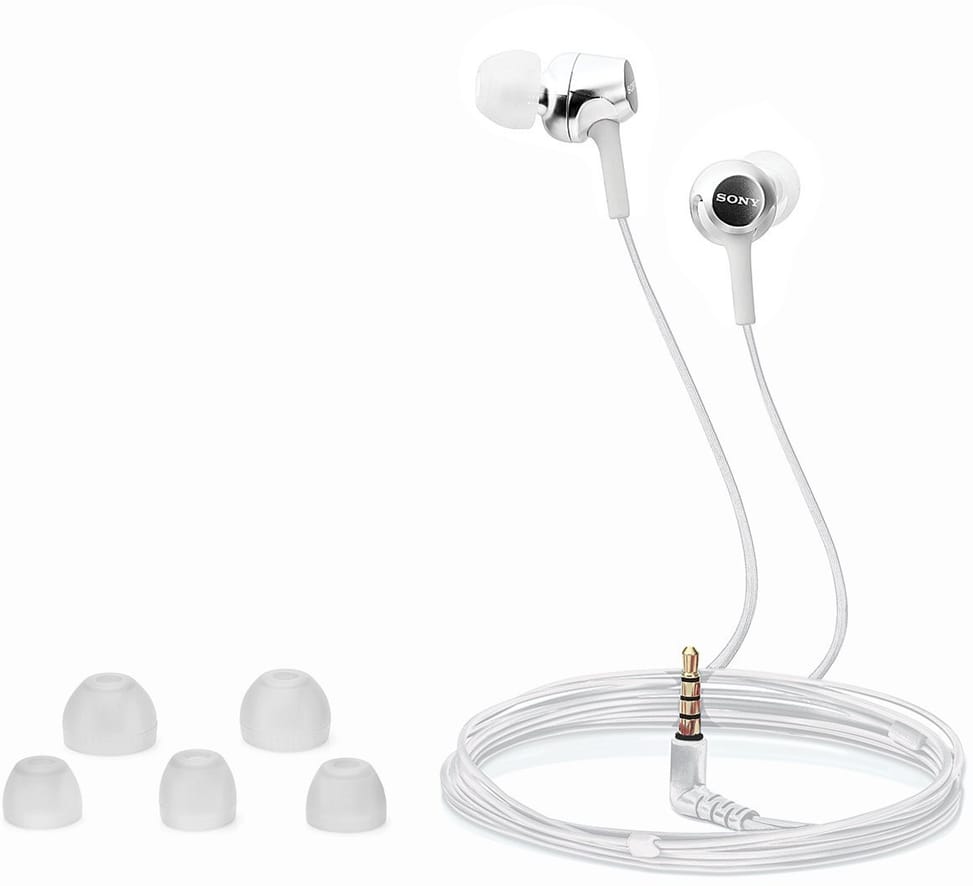 Écouteurs Sony MDR-EX150 - Jack 3,5 mm (MDREX150 WQE WHITE) — image 6