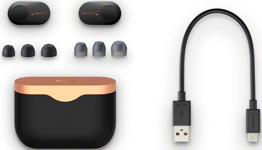 Écouteurs Sony intra-auriculaires WF-1000XM3 (WF-1000XM3BME) — image 3