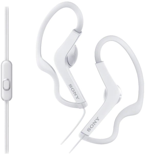 Écouteurs Sony AS210AP sport intra-auriculaires - Jack 3,5 mm (MDRAS210APWQ)