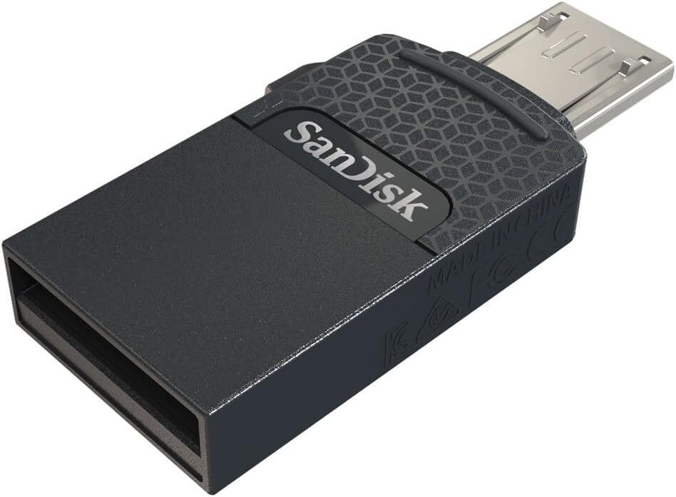 Clé USB 2.0 SanDisk micro-USB / USB 2.0 64 Go (SDDD1-064G-G35) — image 1