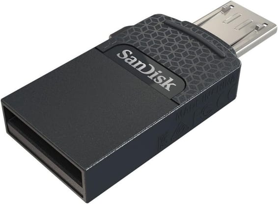 Clé USB 2.0 SanDisk micro-USB / USB 2.0 64 Go (SDDD1-064G-G35)