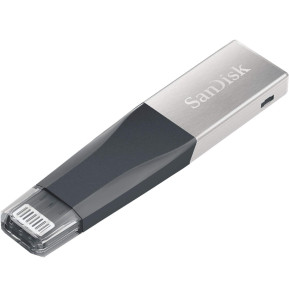 Clé USB SanDisk iXpand Mini Pour Votre iPhone 128 Go (SDIX40N-128-GN6NE)