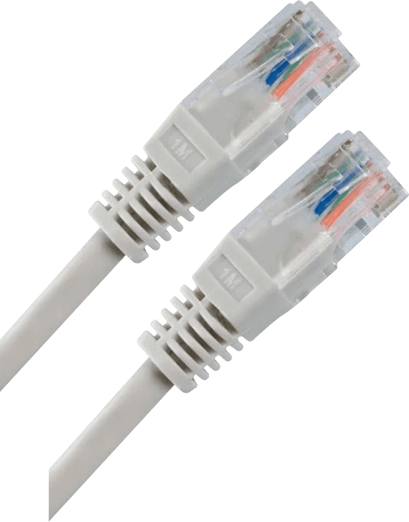 Leviton U/UTP Flexible Cat 6 Patch Cord - 1 mètre (C6CPCU010-888BB) — image 1
