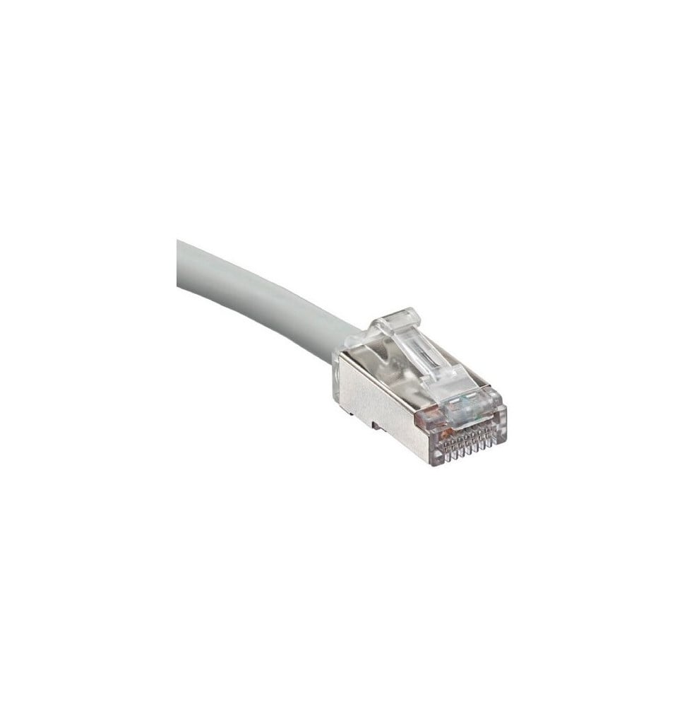 Câble RJ45 CAT6 S/FTP à verrouillage - Gris - (0,5m) - Achat / Vente sur