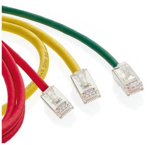 Cordon de brassage Cat 6A Leviton FTP 1 mètre (AC6PCF010-8CCHB)