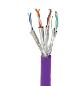 Category 6A F/FTP EuroClass Eca Cables - Vente par bobine de 500 mètres (AC6F/FTP-HF1-ECA-500VT)