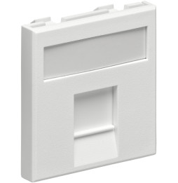 Leviton Plastron plat 45x45 1port (MMCUNILGS45001)