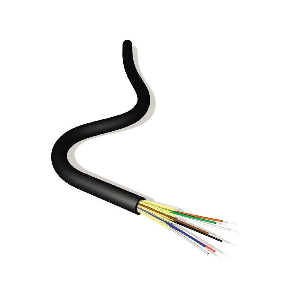 Tight Buffered Premise Distribution Cable - LSHF/LSZH - OM3 / 4 Fiber (GFOM3PDC04LU-ECA)