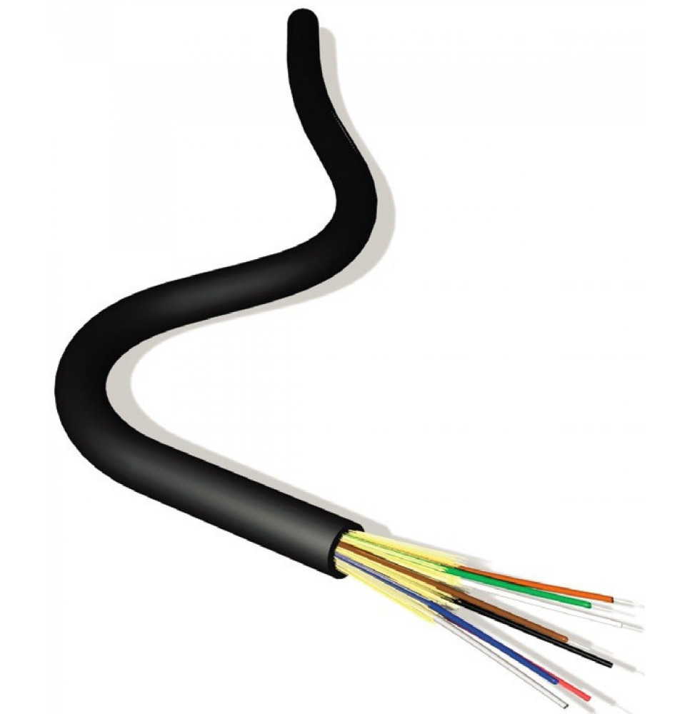 Single-Mode G.652.D Premise Distribution Cable LSHF/LSZH, UL OFNR, EuroClass Eca , 4 core 1 mètre (GF008PDC04LU-ECA)