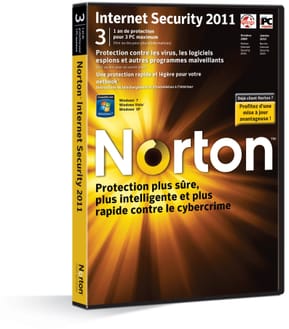 Norton Internet Security 2011 1an/3PCs