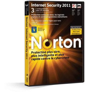Norton Internet Security 2011 1an/3PCs