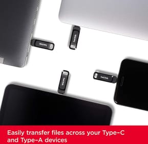 Clé USB Type-C™ SanDisk Ultra Dual Drive Go - 64 Go (SDDDC3-064G-G46) — image 2