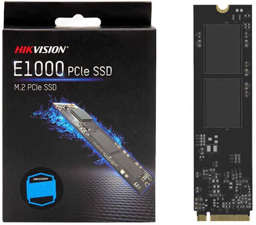 Disque dur interne SSD Hikvision E1000 M.2 2280 PCIe Gen3 x4 NVMe 512 Go (HS-SSD-E1000-512G)