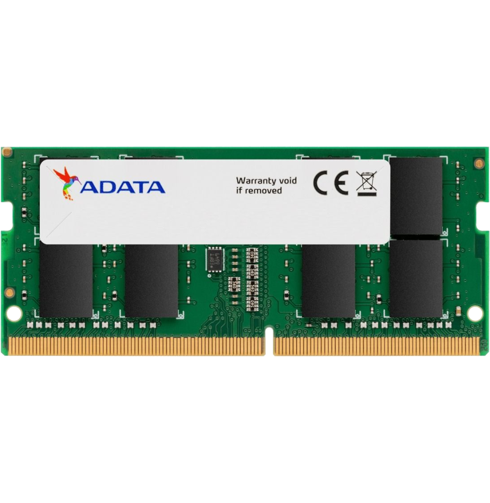 Barrette mémoire ADATA DDR4-2666 SO-DIMM 4GB - PC portable (AD4S26664G19-RGN) Barrette mémoire ADATA DDR4-2666 SO-DIMM 4GB - PC portable (AD4S26664G19-RGN)