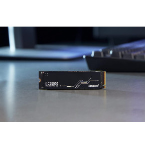 Disque Dur interne SSD Kingston KC3000 M.2 2280 PCIe Gen4 x4 NVMe 3D TLC 512 Go (SKC3000S/512G)