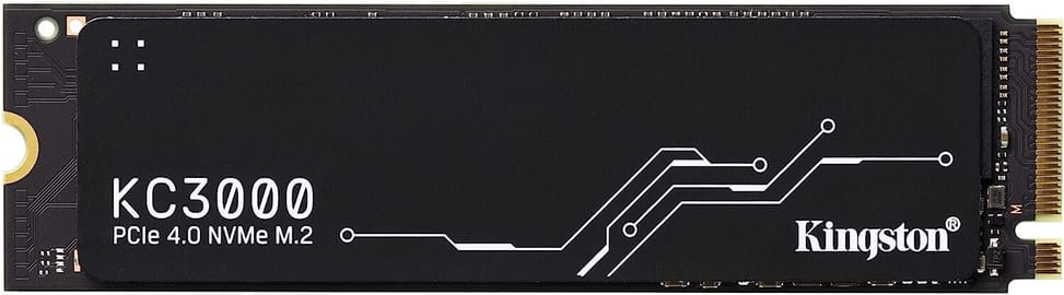 قرص SSD داخلي Kingston KC3000 M.2 2280 PCIe Gen4 x4 NVMe 3D TLC 512 GB (SKC3000S/512G) — صورة 2