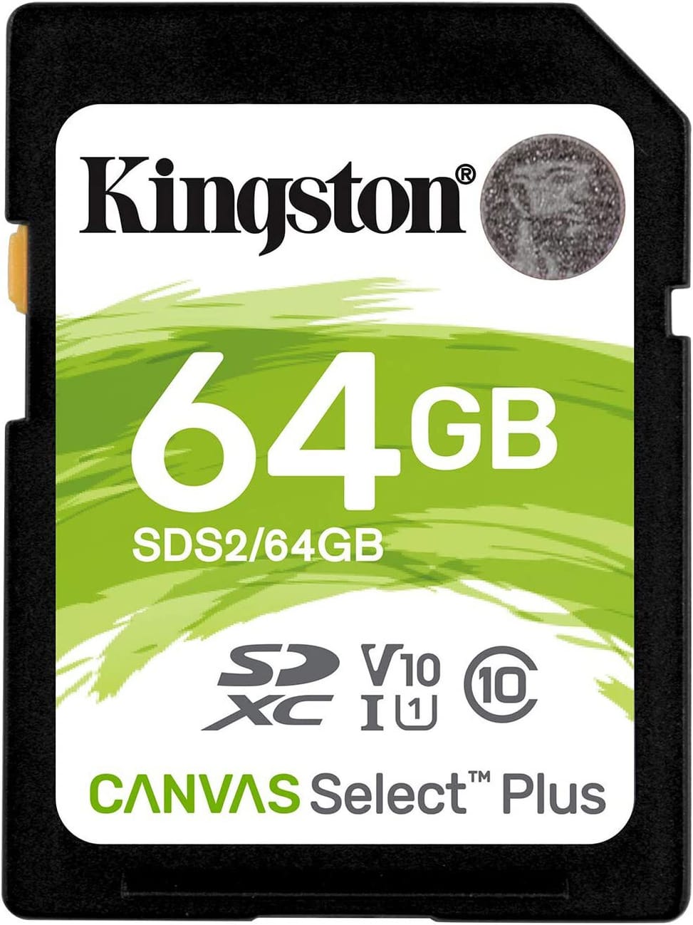 Kingston Canvas Select Plus 64 GB SDXC UHS-I Class 10 Memory Card (SDS2/64GB) — image 2