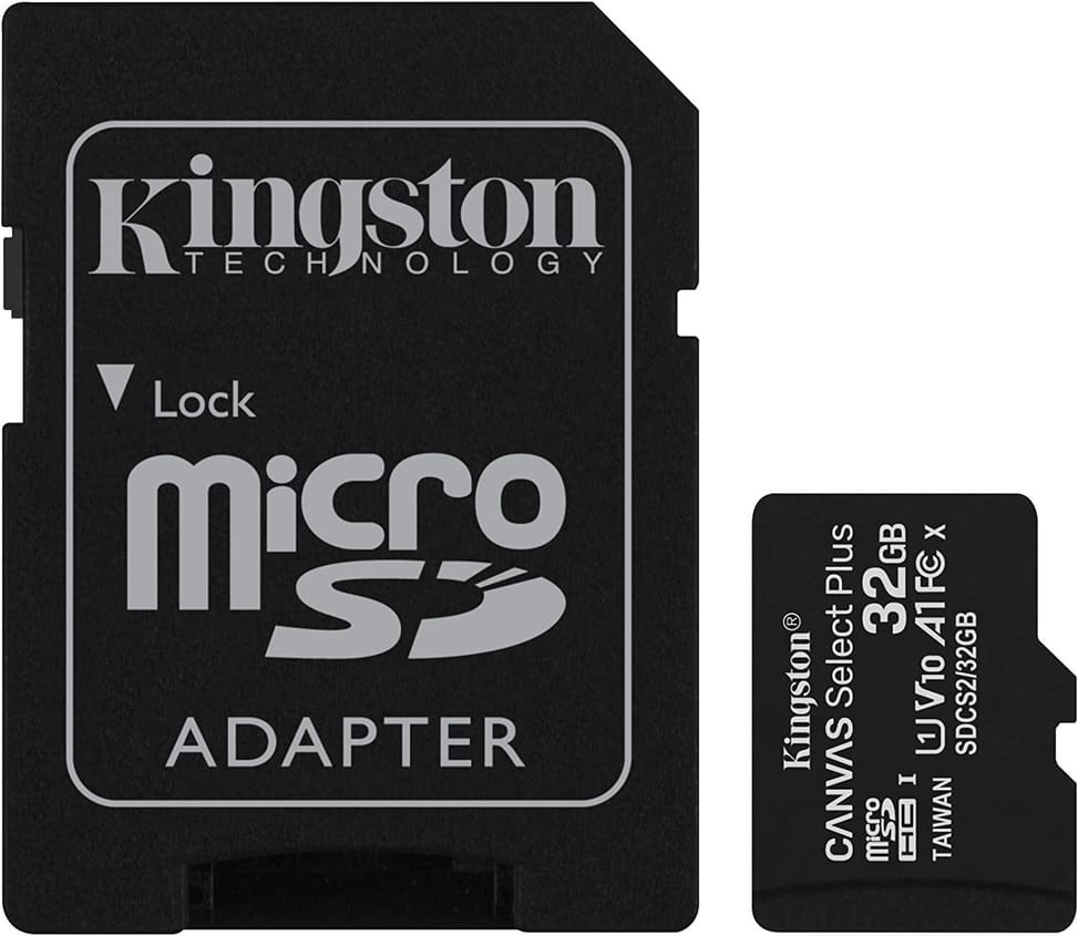 Carte mémoire Kingston Canvas Select Plus 32 Go MicroSDHC UHS-I Classe 10 (SDCS2/32GB) — image 2