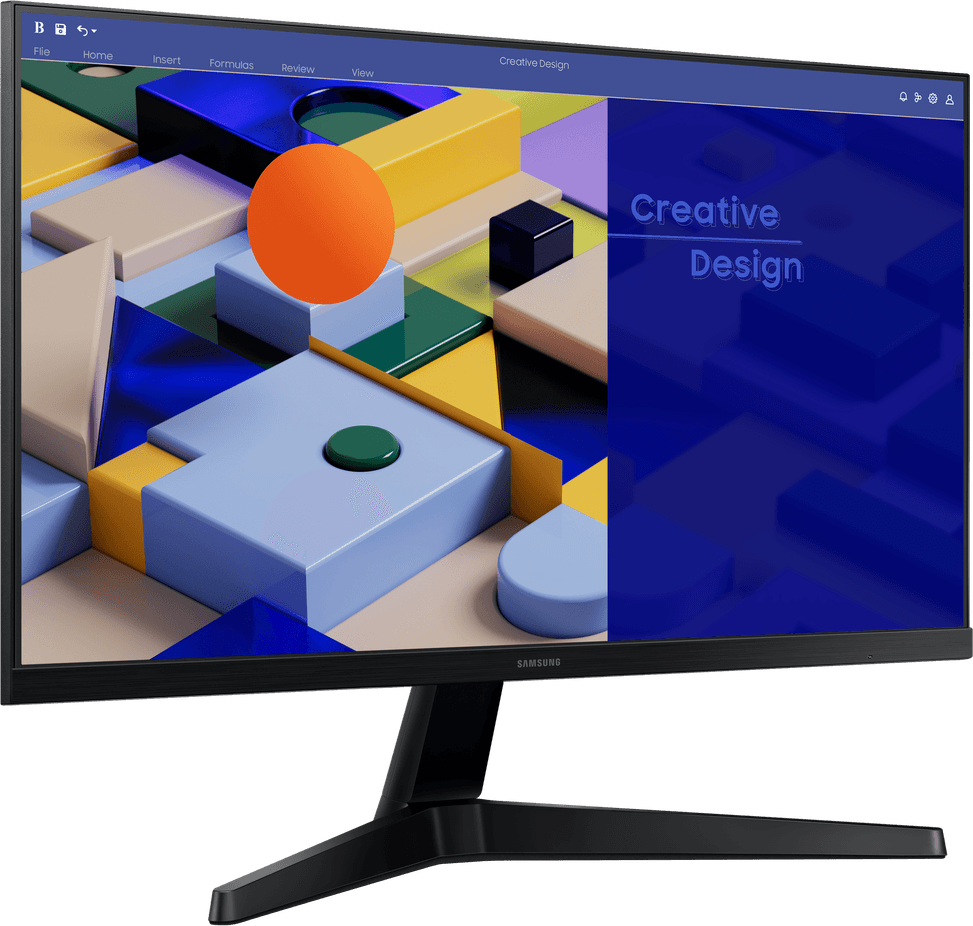 Écran Plat 27" Samsung Essential Monitor S3 S31C (LS27C310EAMXZN) — image 2