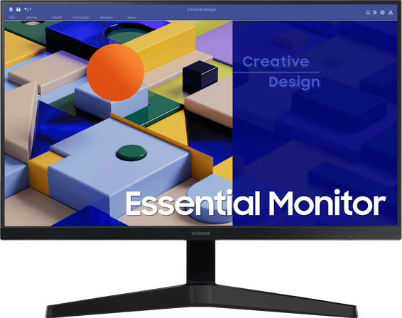 Écran Plat 27" Samsung Essential Monitor S3 S31C (LS27C310EAMXZN)